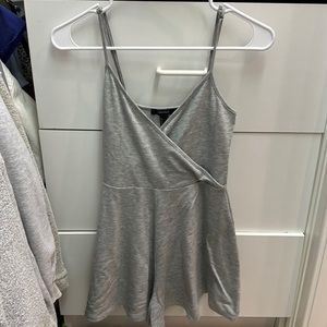 SUPER CUTE GREY FOREVER 21 ROMPER